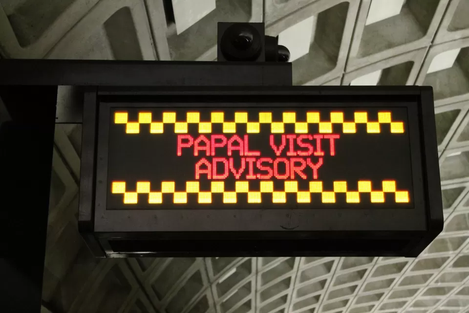 DC Pope Visit